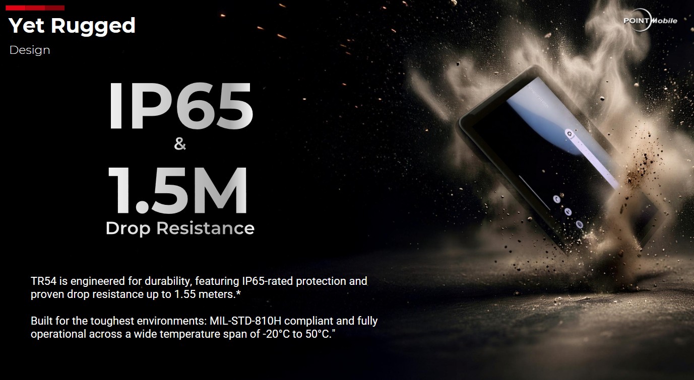 Планшетный ПК TR 54 Point Mobile